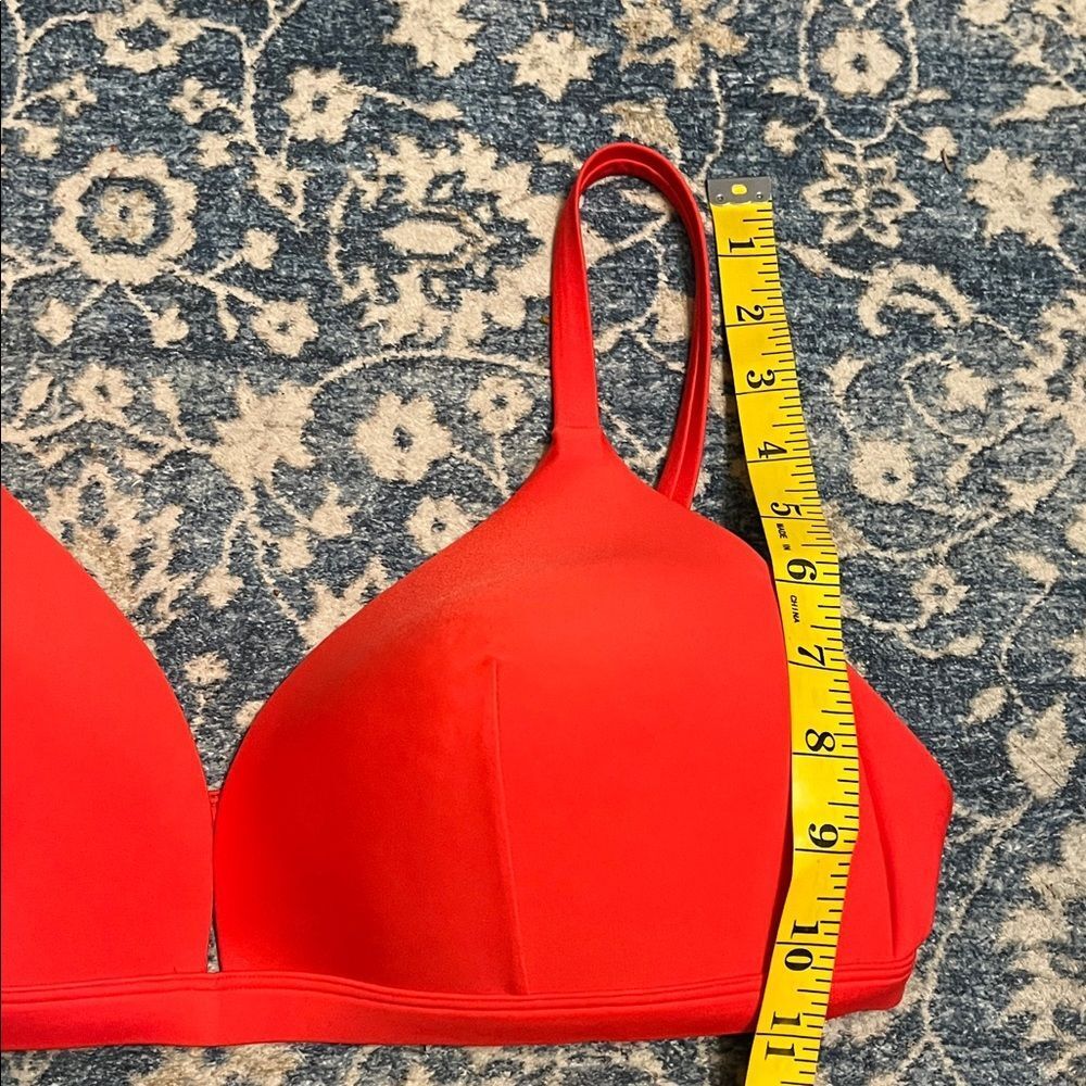 Lululemon Waterside Swim Top D Red Built In Cups Travel Beach Boat Vacation NWT - Picture 13 of 14